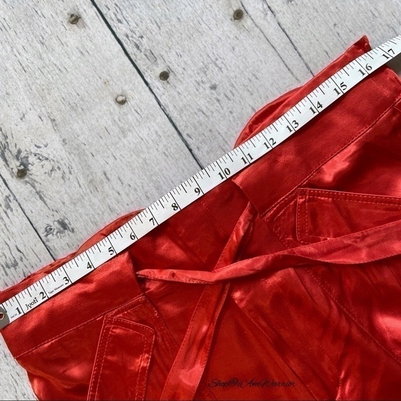 J.Crew NWT high waisted satin paper-bag pants *shop@iamwarrior - Picture 8 of 10